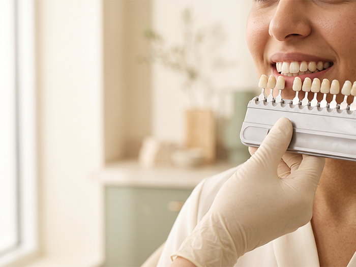 Aesthetic treatment at Blooming Smile